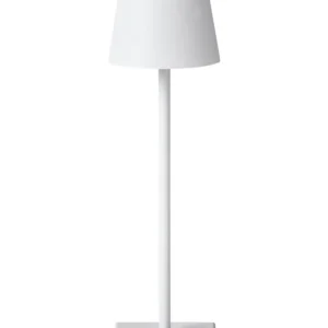 Mobilier de Bureau Premium Wireless Metal Table Lamp Blanc pur BACEIRO