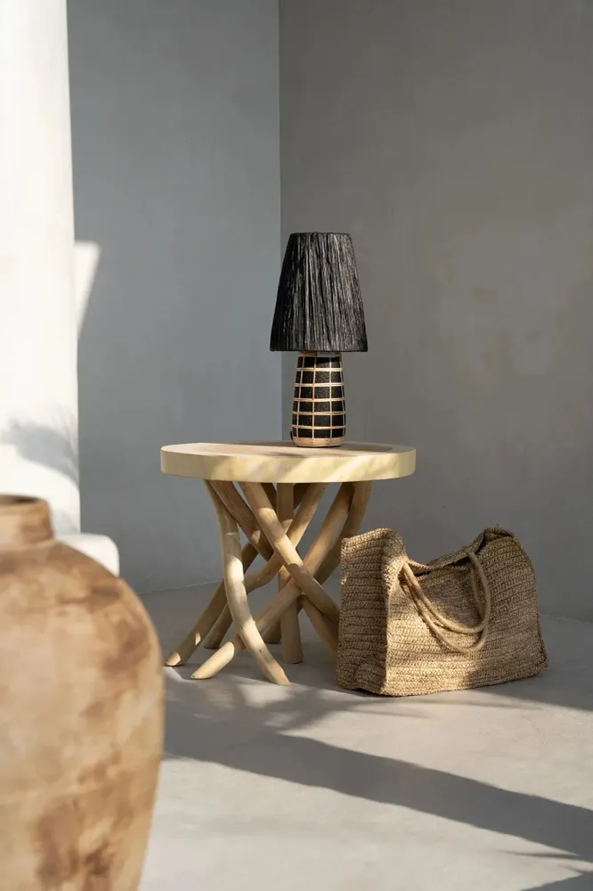 Naxos Table Lamp - Black Authentique