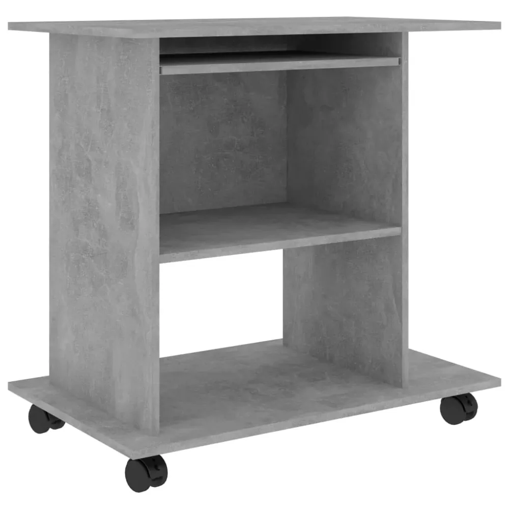 Plateforme réglable en hauteur Bureau table poste de travail meuble d'ordinateur informatique étude d'ordinateur 80 x 50 x...
