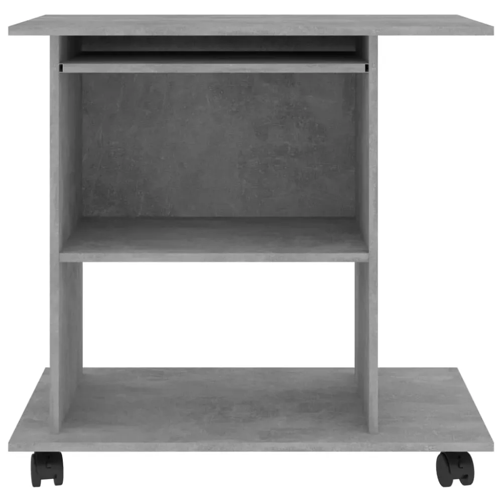 Plateforme réglable en hauteur Bureau table poste de travail meuble d'ordinateur informatique étude d'ordinateur 80 x 50 x...
