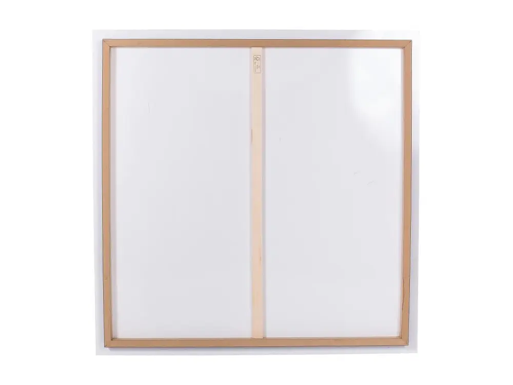 Plateforme réglable en hauteur Tableau sur verre synthétique éclair de couleur 90x90 cm