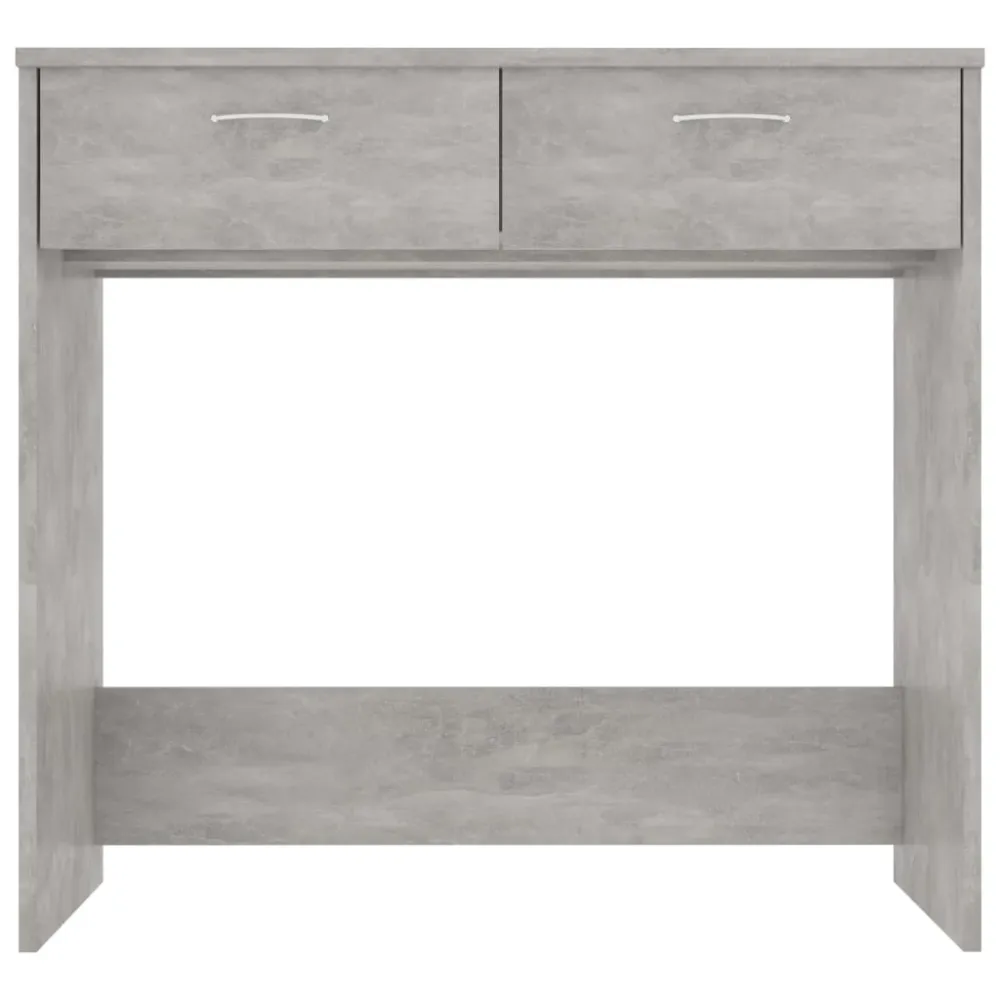 Surface de travail antidérapante Bureau table poste de travail meuble d'ordinateur informatique étude 80 x 40 x 75 cm bois...