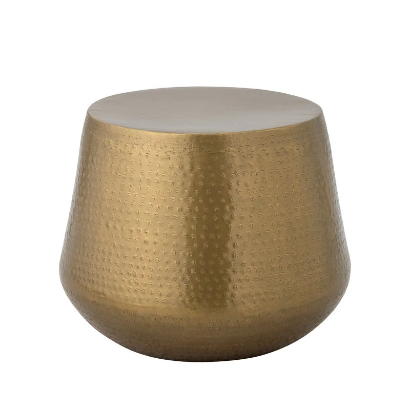 Table d'appoint Avola de la collection Creative, laiton, métal pour configuration en L