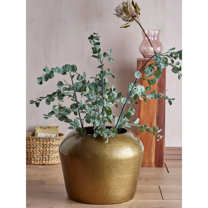 Table d'appoint Avola de la collection Creative, laiton, métal pour configuration en L