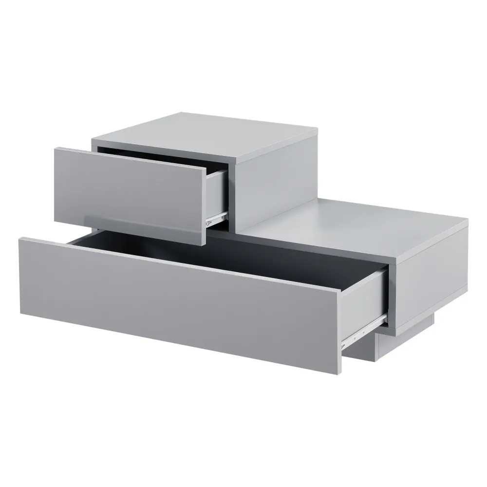 Table de nuit élégante meuble de rangement polyvalent commode stylé petit tiroir côté gauche capacité de charge tiroir 8 k...