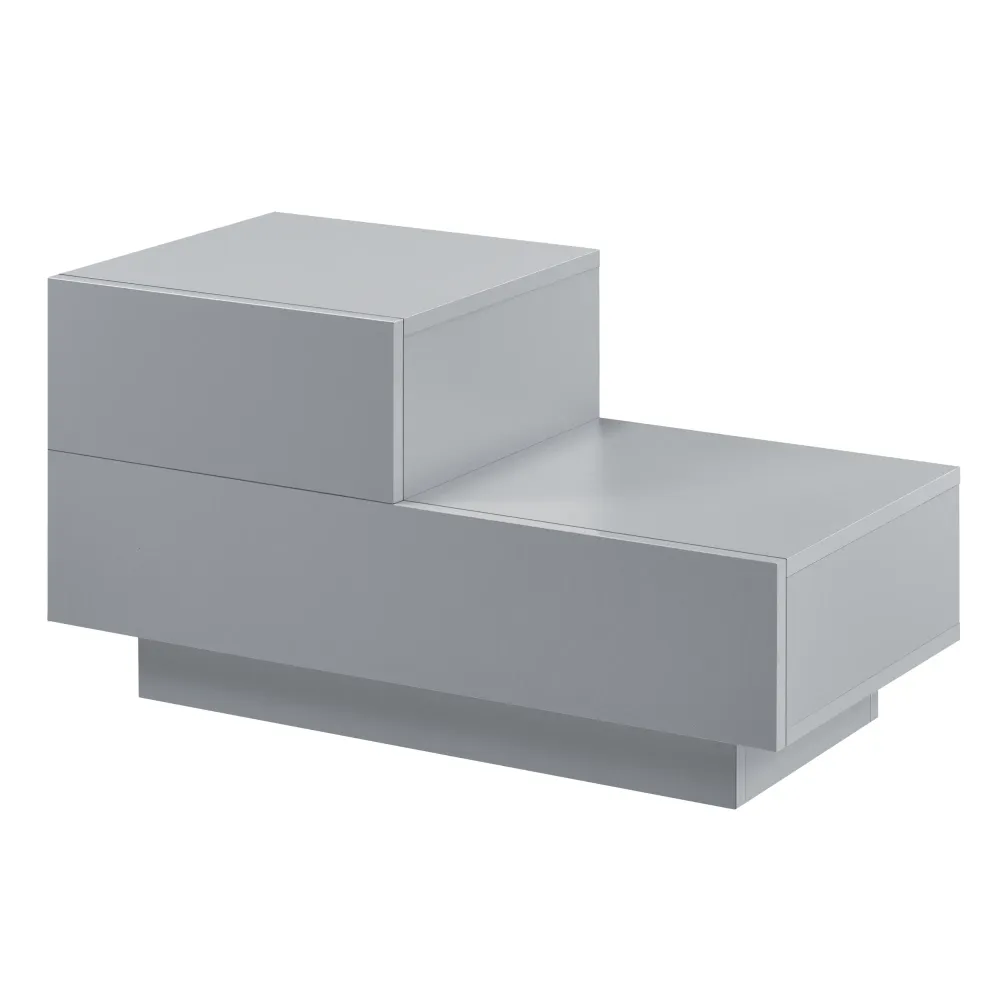 Table de nuit élégante meuble de rangement polyvalent commode stylé petit tiroir côté gauche capacité de charge tiroir 8 k...