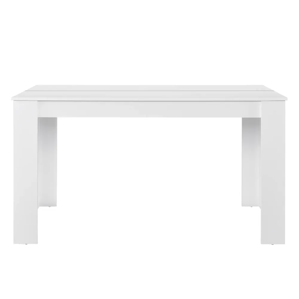 Table de salle à manger bureau ferme blanc 140 x 90 cm 03_0004253