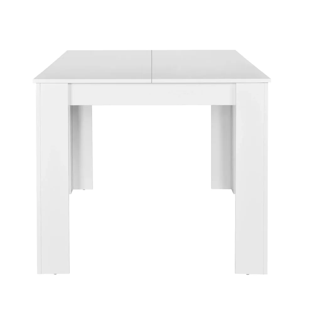 Table de salle à manger bureau ferme blanc 140 x 90 cm 03_0004253