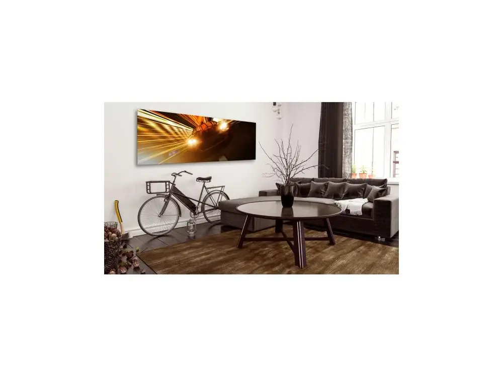 Tableau Night Rally : Taille - 120 x 40 cm