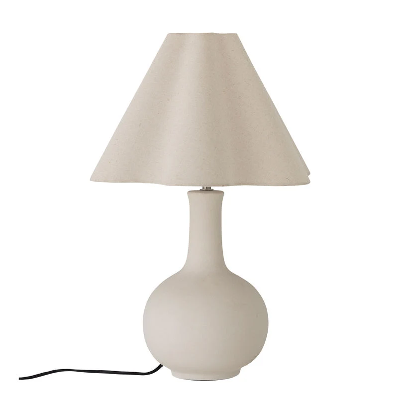 Bureau Professionnel Bloomingville Heide lampe de table, blanche