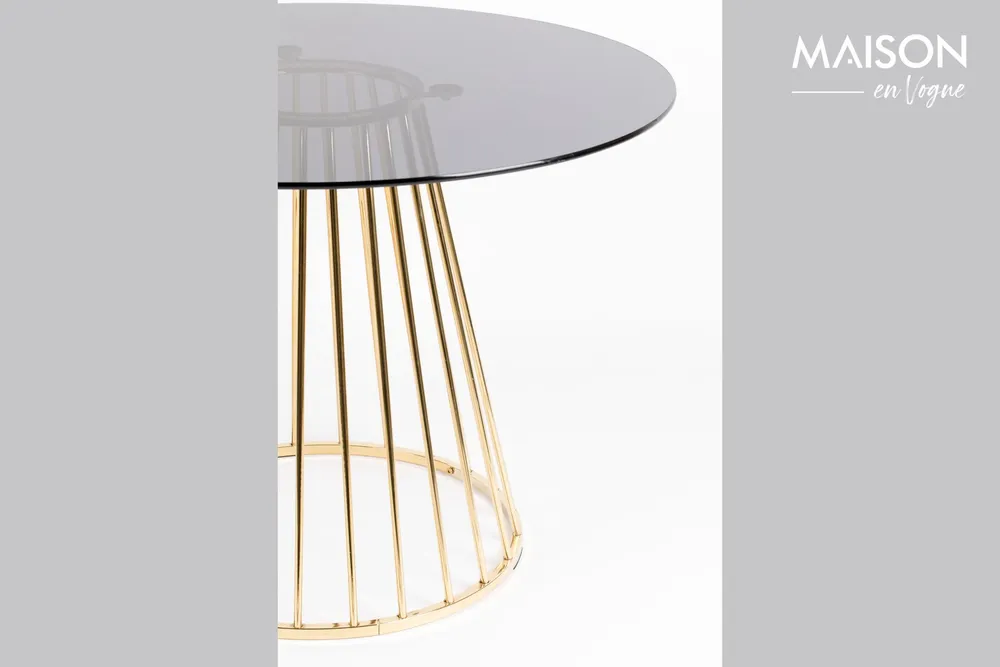 Mobilier de Bureau Premium Table Floris Blanc pur Label - Un peu de légèreté à table