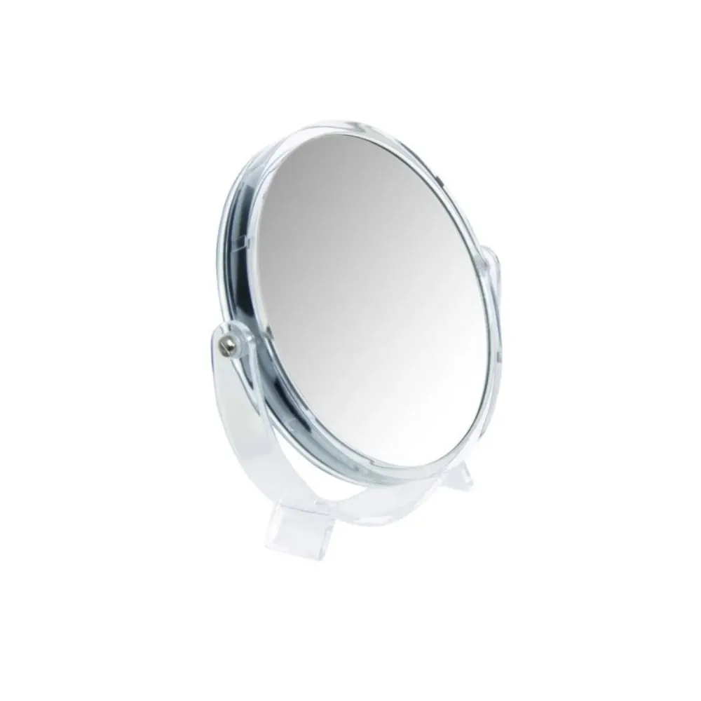 Plateforme réglable en hauteur Miroir grossissant de table couleur gris