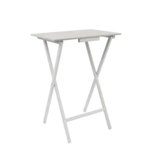 Table de Réunion Ergonomique Table auxiliaire rectangulaire pliant, dépourvu d'extrémité, 48x35x64 cm
