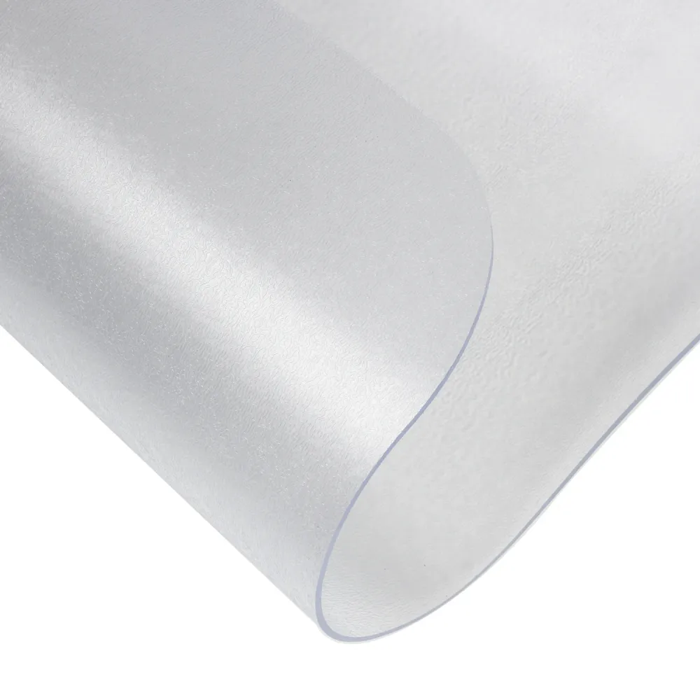 Ergo Office ER-421 Tapis de protection du sol Tapis de chaise de bureau pour sols durs antidérapant Cristallin 120x90 cm R...