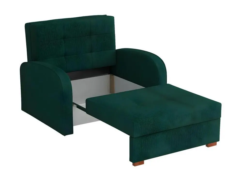 Fauteuil Columbus 114, Gris, 85x103x98cm, Tapisserie, Pieds: Bois, Mobilier déjà assemblé