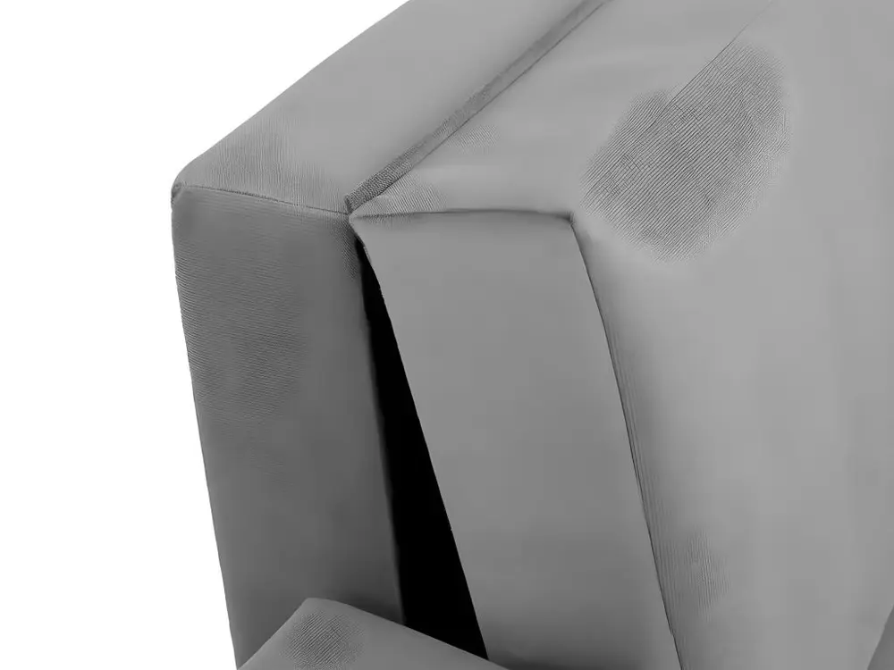 Fauteuil Columbus 167, Bleu, 85x103x98cm, Tapisserie, Pieds: Métal