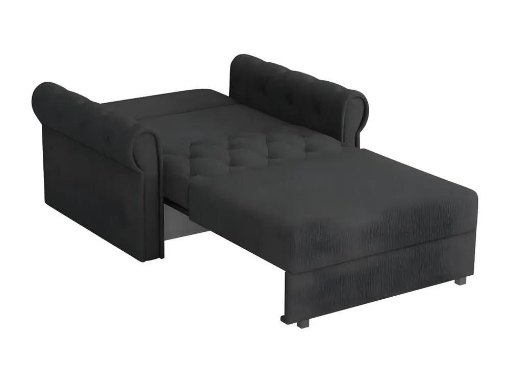 Fauteuil Columbus 200, Vert, 85x116x98cm, Tapisserie, Pieds: Métal