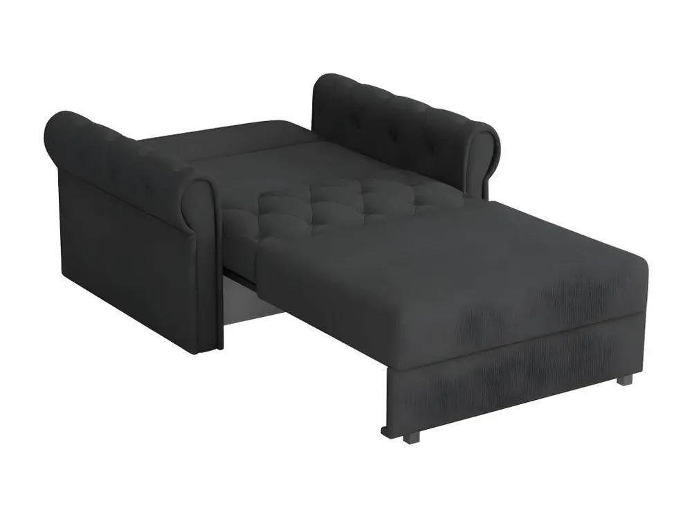 Fauteuil Columbus 200, Vert, 85x116x98cm, Tapisserie, Pieds: Métal