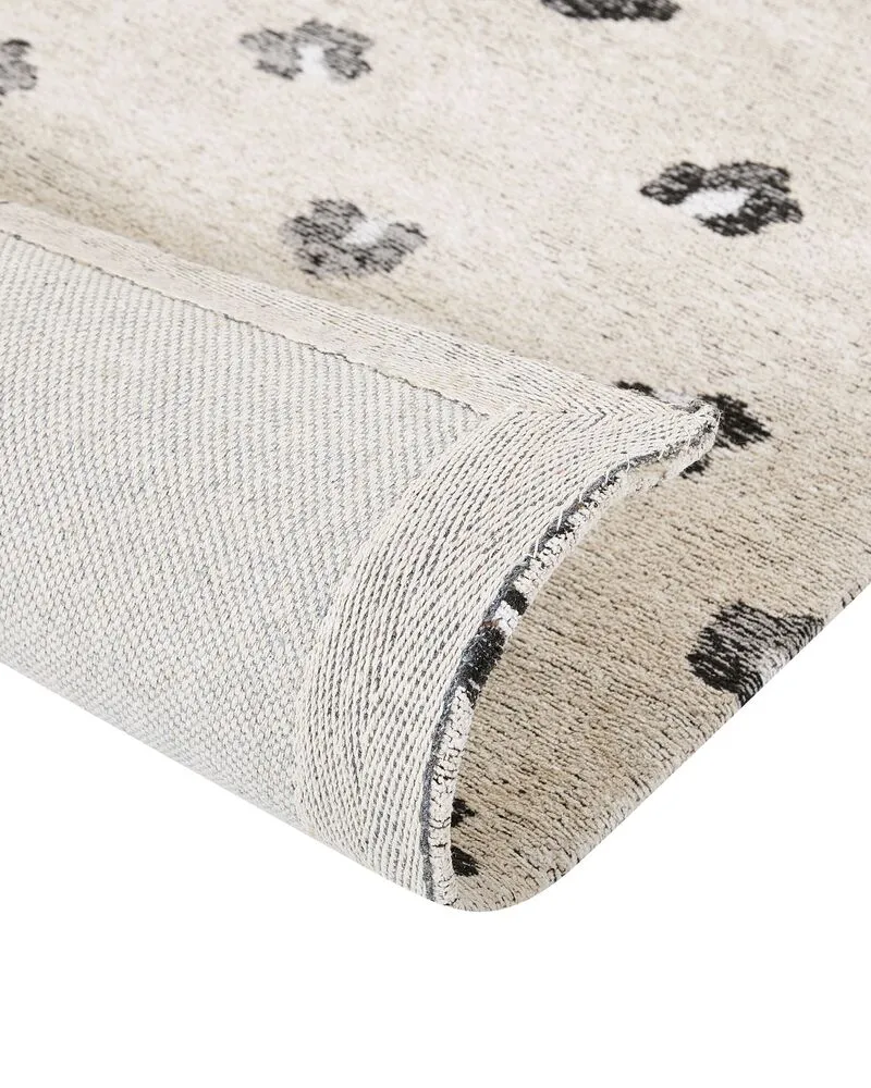 Vloerkleed katoen chamois 160 x 230 cm AFIS