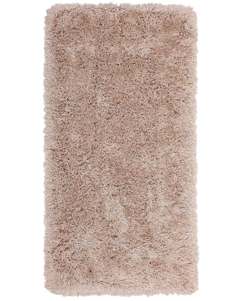 Vloerkleed tissu synthétique beige 80 x 150 cm CIDE