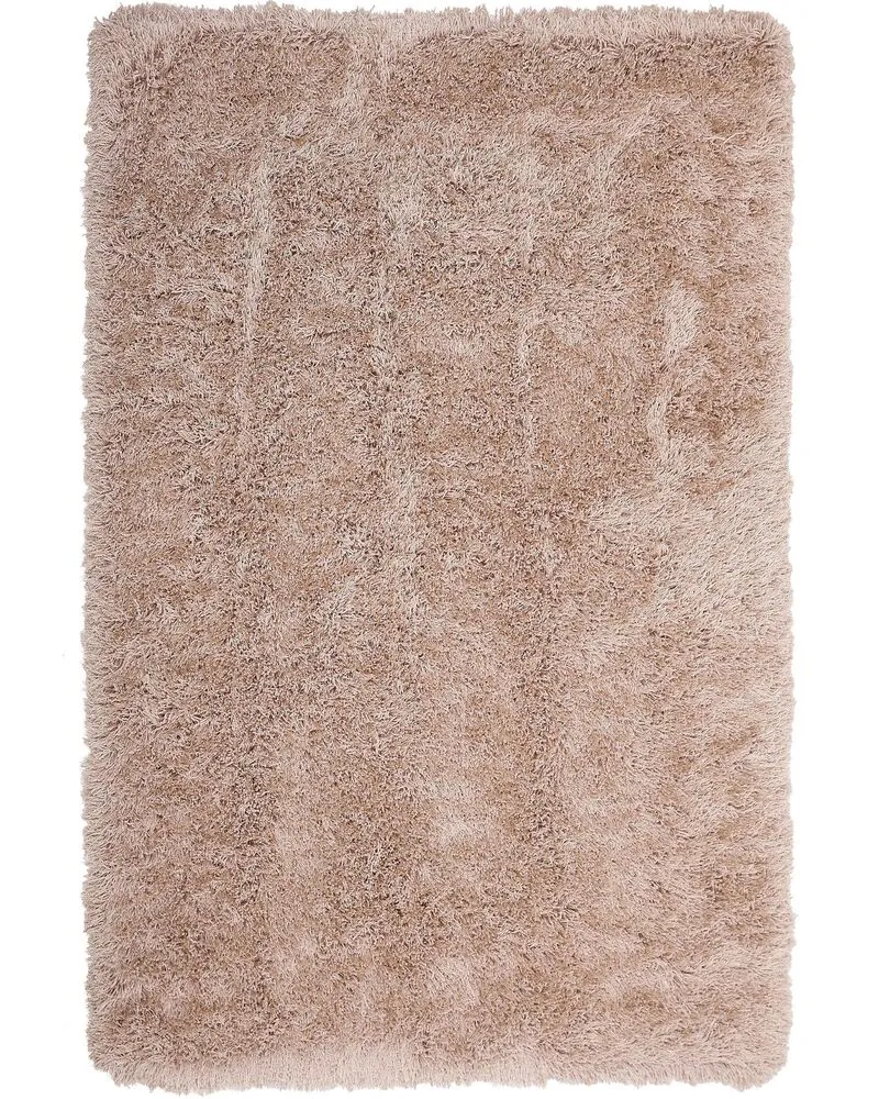 Vloerkleed tissu synthétique beige 160 x 230 cm CIDE