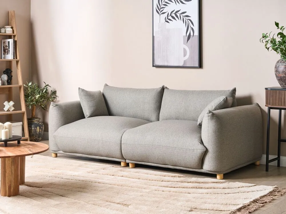 Vloerkleed tissu synthétique beige 160 x 230 SAZOO