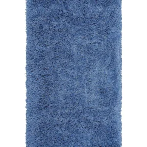 Vloerkleed tissu synthétique blauw 80 x 150 cm CIDE