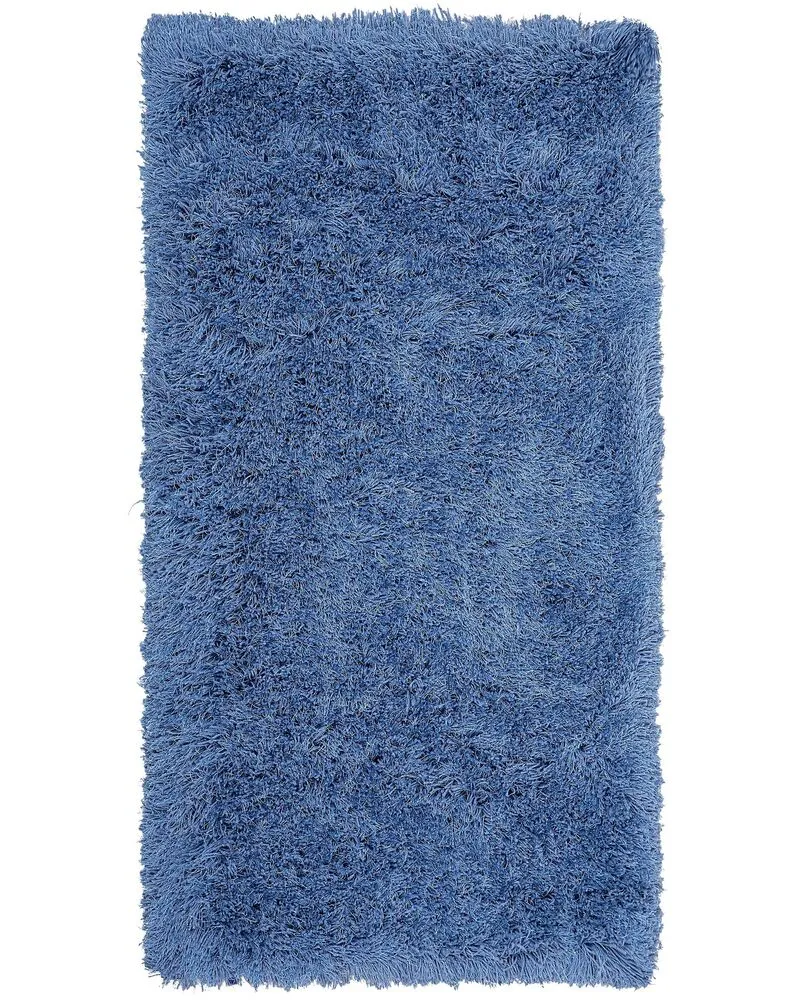 Vloerkleed tissu synthétique blauw 80 x 150 cm CIDE