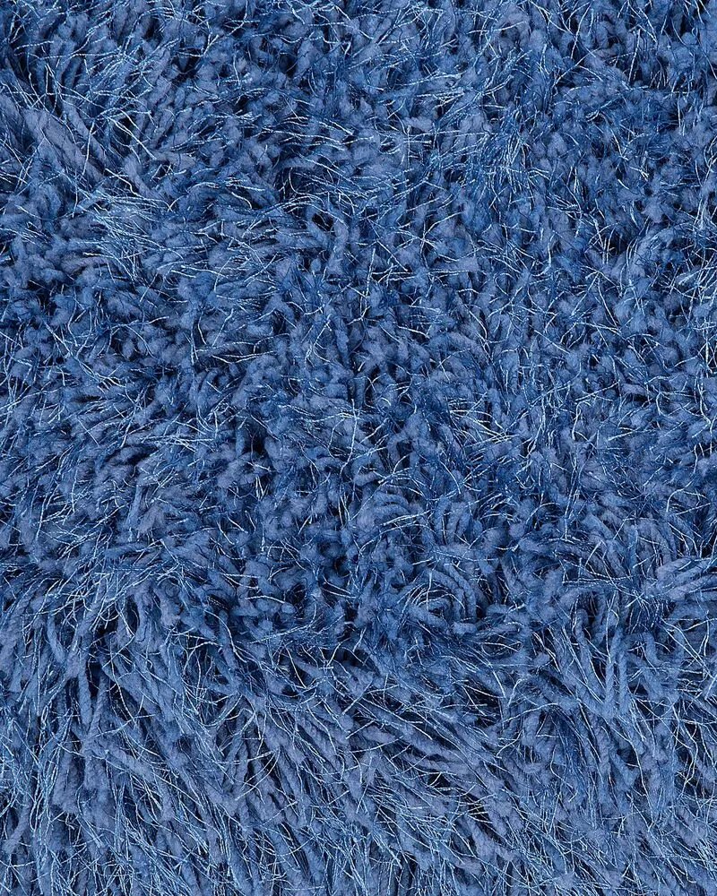 Vloerkleed tissu synthétique blauw 80 x 150 cm CIDE