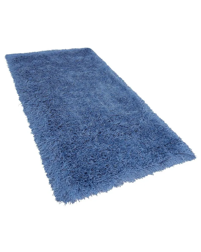 Vloerkleed tissu synthétique blauw 80 x 150 cm CIDE