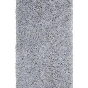 Vloerkleed tissu synthétique lichtgrijs 80 x 150 cm CIDE