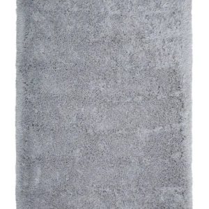 Vloerkleed tissu synthétique lichtgrijs 160 x 230 cm CIDE