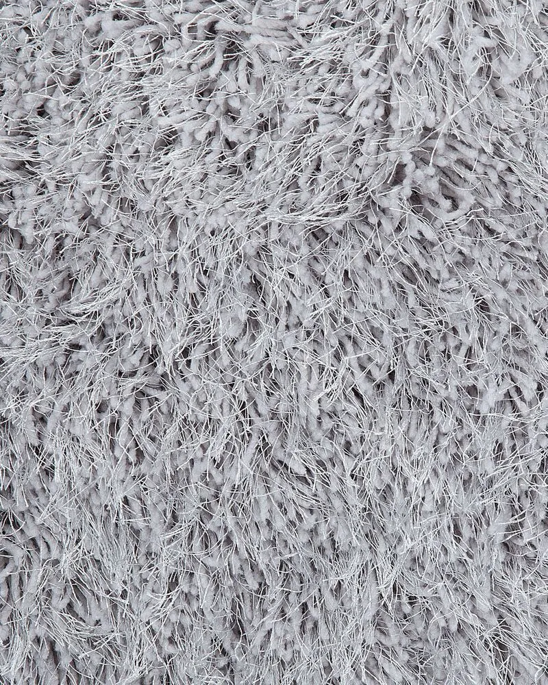 Vloerkleed tissu synthétique lichtgrijs 160 x 230 cm CIDE