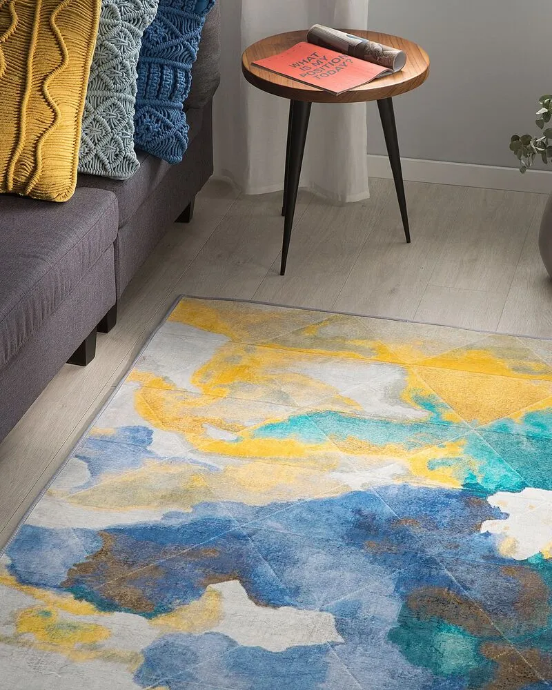 Vloerkleed tissu synthétique meerkleurig 160 x 230 cm CEYHAN