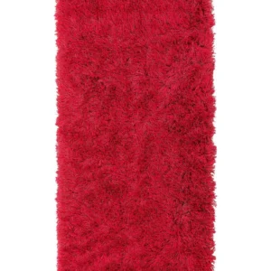 Vloerkleed tissu synthétique rood 80 x 150 cm CIDE