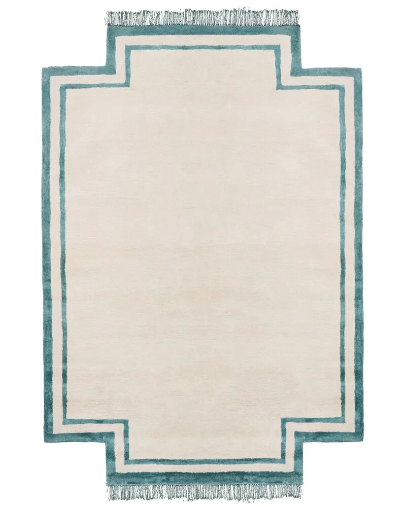 Vloerkleed viscose crème 160 x 230 cm BERWARI