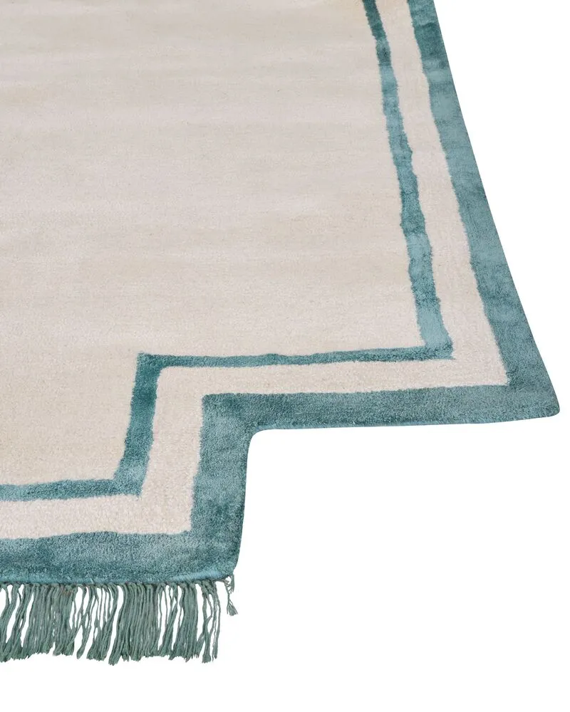 Vloerkleed viscose crème 160 x 230 cm BERWARI