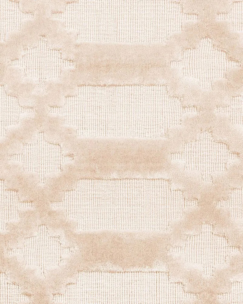 Vloerkleed viscose écru 160 x 230 cm CIZRE