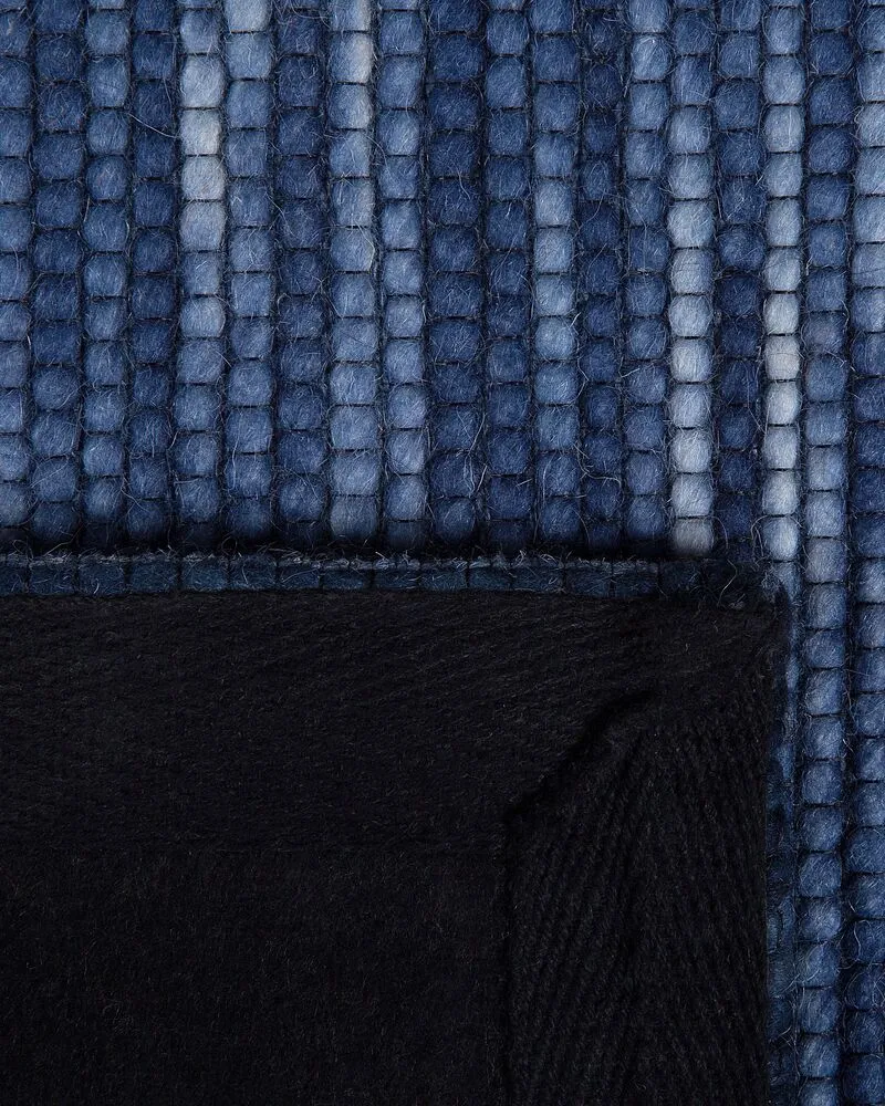 Vloerkleed wol blauw 160 x 230 cm KAPAKLI