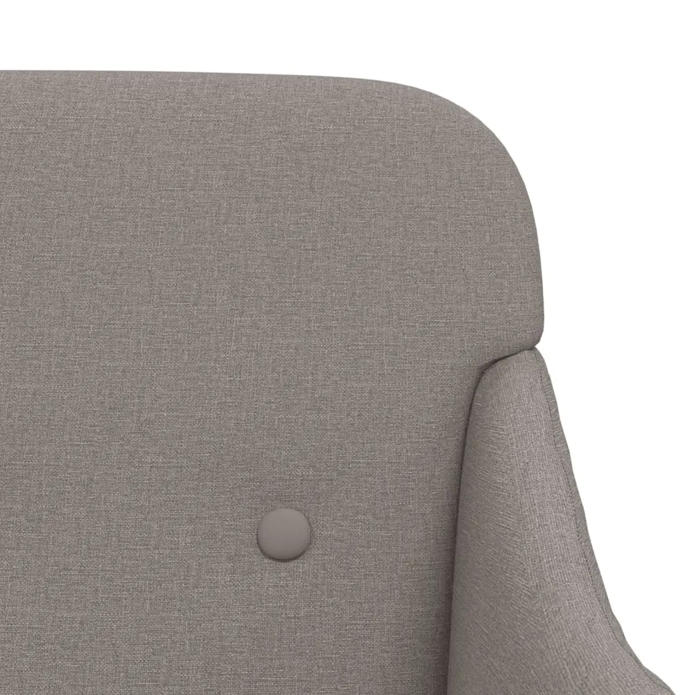 Banc banquette taupe 110 x 76 x 80 cm tissu 02_0010713