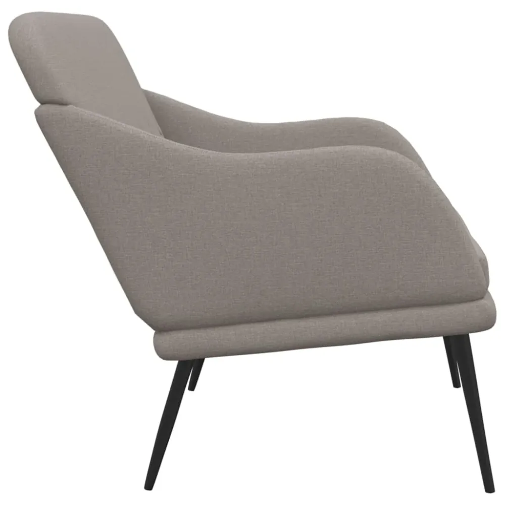 Banc banquette taupe 110 x 76 x 80 cm tissu 02_0010713