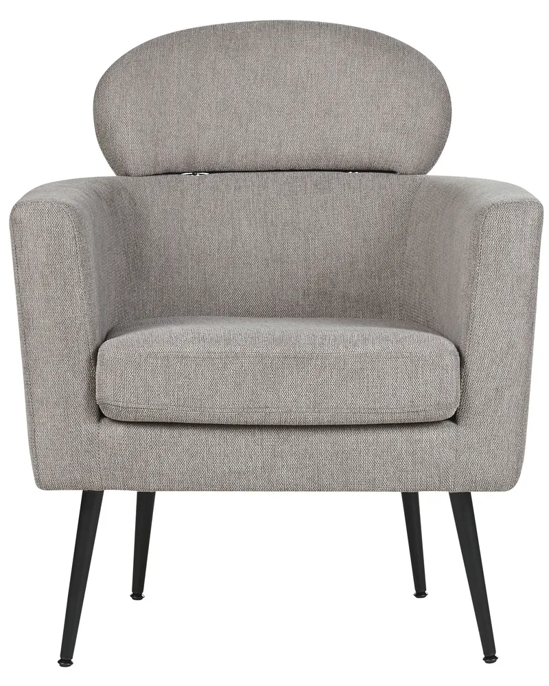 Fauteuil SOBY Tissu Taupe