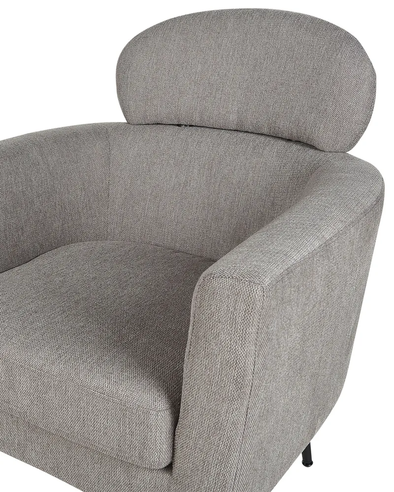 Fauteuil SOBY Tissu Taupe