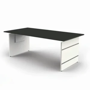 Kerkmann bureau d'appoint réglable en hauteur extra large forme 4 L 2000 x P 1000 x H 680-760 mm anthracite 11416...