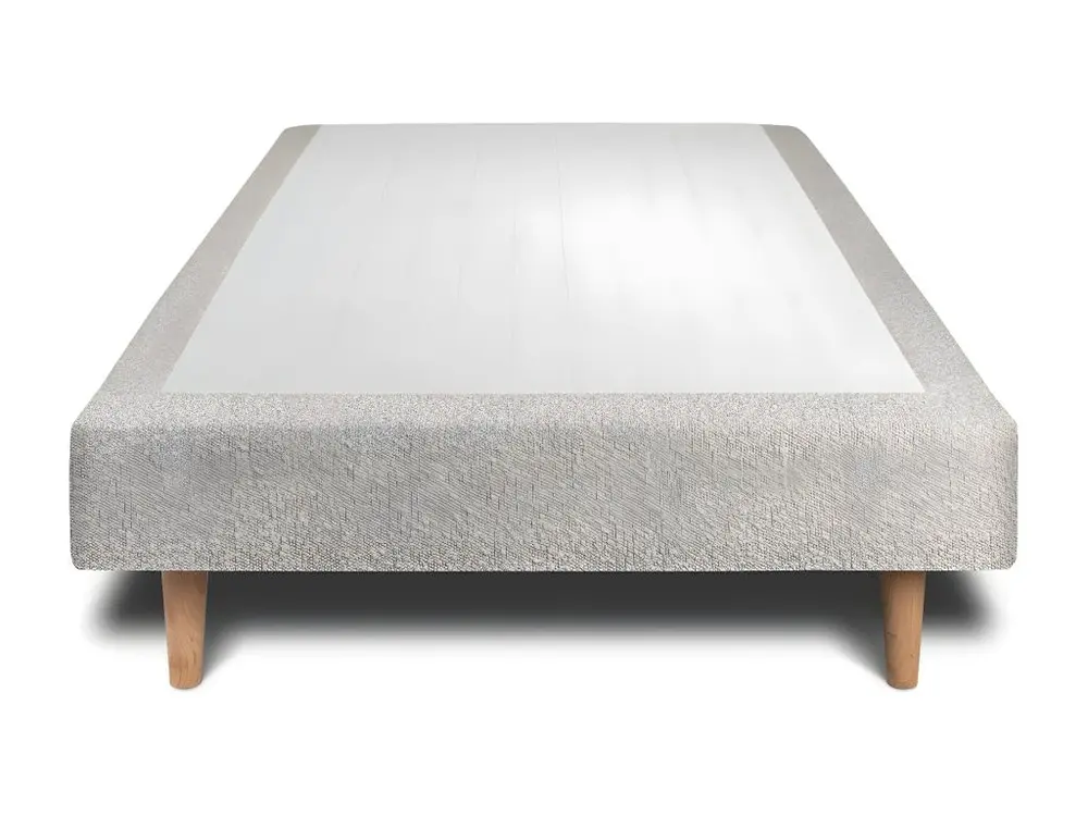 Organisateur de tiroir Sommier Tapissier Bouclette Gris 80x200 H35cm