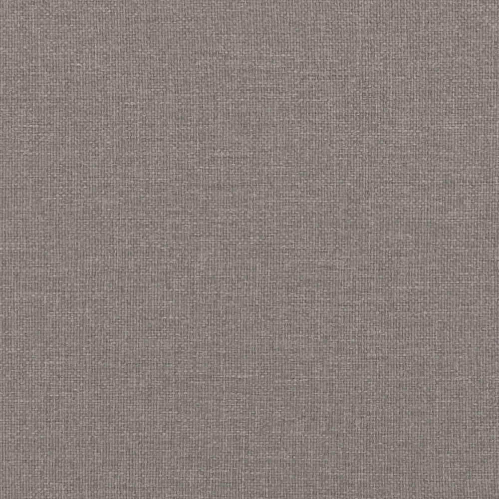Repose-pieds tabouret 60 x 50 x 41 cm en tissu taupe DEC030630