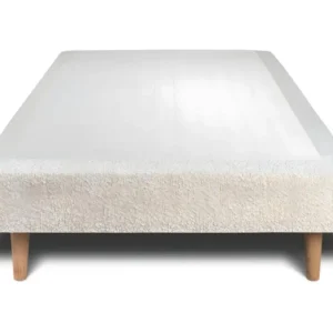 Sommier Tapissier Bouclette Crème 80x200 H35cm