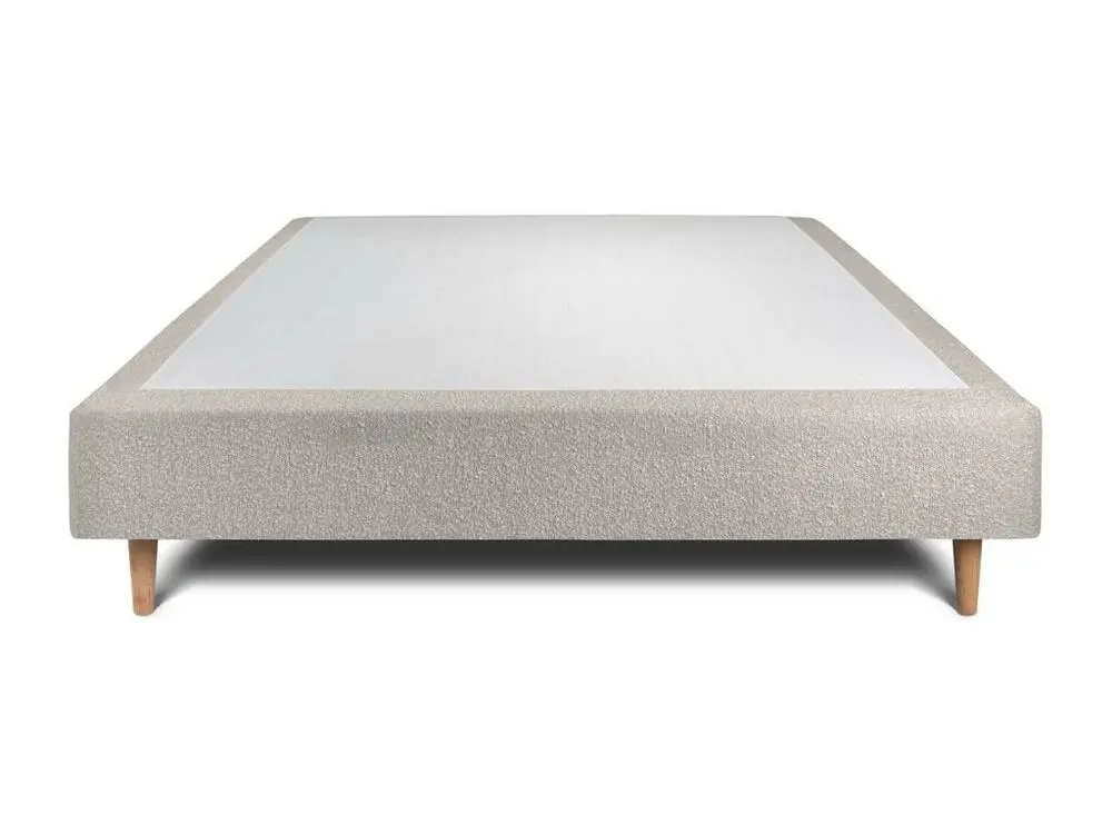 Sommier Tapissier Bouclette Gris 150x190 H35cm