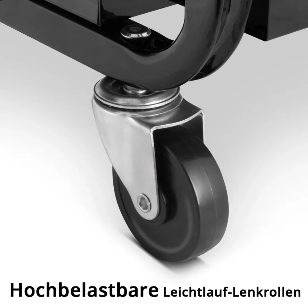Tabouret d'atelier Stahlwerk MWH-3 ST avec un siège d'atelier de capacité de charge de 120 kg | Président de l'atelier | T...