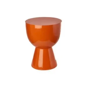 Tabouret en fibre de verre orange Tip tap Pols Potten - 46cm